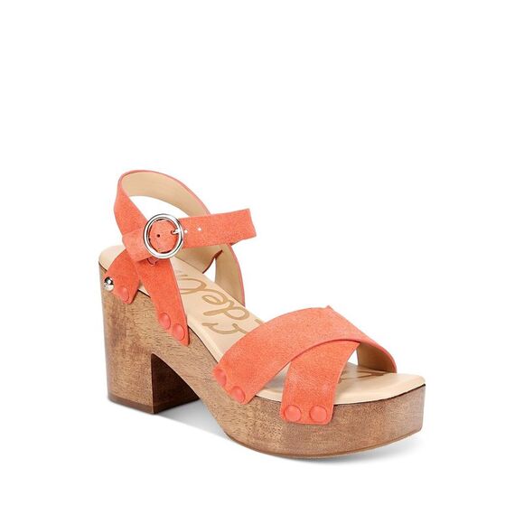 NWT SAM EDELMAN Womens Coral Josefine Leather Slingback Sandal 10 M - Picture 1 of 5